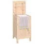 Baúl para la colada madera maciza de pino 44x44x76 cm de vidaXL, Cestas para ropa - Ref: Foro24-823574, Precio: 69,32 €, Desc...