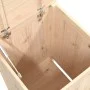 Baúl para la colada madera maciza de pino 44x44x76 cm de vidaXL, Cestas para ropa - Ref: Foro24-823574, Precio: 69,32 €, Desc...