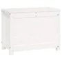 Caja de almacenaje madera maciza de pino blanco 60x32x45,5 cm de vidaXL, Armarios y almacenamiento - Ref: Foro24-823545, Prec...