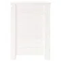 Caja de almacenaje madera maciza de pino blanco 60x32x45,5 cm de vidaXL, Armarios y almacenamiento - Ref: Foro24-823545, Prec...