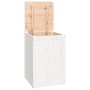 Baúl para la colada madera maciza de pino blanco 44x44x66 cm de vidaXL, Cestas para ropa - Ref: Foro24-823565, Precio: 80,30 ...