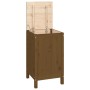 Baúl para colada madera maciza pino marrón miel 44x44x76 cm de vidaXL, Cestas para ropa - Ref: Foro24-823577, Precio: 72,19 €...