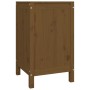 Baúl para colada madera maciza pino marrón miel 44x44x76 cm de vidaXL, Cestas para ropa - Ref: Foro24-823577, Precio: 72,19 €...