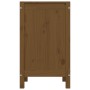 Baúl para colada madera maciza pino marrón miel 44x44x76 cm de vidaXL, Cestas para ropa - Ref: Foro24-823577, Precio: 72,19 €...