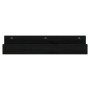 Estantes de pared 2 uds madera maciza de pino negro 50x12x9 cm de vidaXL, Estantes y estanterías - Ref: Foro24-823588, Precio...