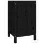 Baúl para la colada madera maciza de pino negro 44x44x76 cm de vidaXL, Cestas para ropa - Ref: Foro24-823578, Precio: 76,59 €...