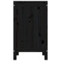 Baúl para la colada madera maciza de pino negro 44x44x76 cm de vidaXL, Cestas para ropa - Ref: Foro24-823578, Precio: 76,59 €...