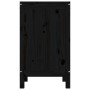 Baúl para la colada madera maciza de pino negro 44x44x76 cm de vidaXL, Cestas para ropa - Ref: Foro24-823578, Precio: 76,59 €...