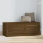 Caja almacenaje madera maciza pino marrón miel 89x36,5x33 cm de vidaXL, Armarios y almacenamiento - Ref: Foro24-823622, Preci...
