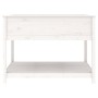 Jardinera de estante madera maciza pino blanca 111,5x111,5x81cm en Macetas y jardineras | Comprar online en Foru.es