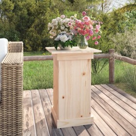 Soporte para plantas madera maciza de pino 40x40x60 cm de vidaXL, Soportes para macetas - Ref: Foro24-823629, Precio: 42,73 €...
