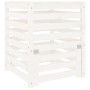Compostador de madera maciza de pino blanco 63,5x63,5x77,5 cm en Compostaje | Comprar online en Foru.es