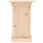 Soporte para plantas madera maciza de pino 40x40x60 cm de vidaXL, Soportes para macetas - Ref: Foro24-823629, Precio: 42,73 €...