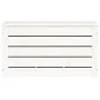 Caja de almacenaje madera maciza de pino blanco 59,5x36,5x33 cm de vidaXL, Armarios y almacenamiento - Ref: Foro24-823615, Pr...