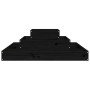 Jardinera de madera maciza de pino negro 80x80x27 cm en Macetas y jardineras | Comprar online en Foru.es