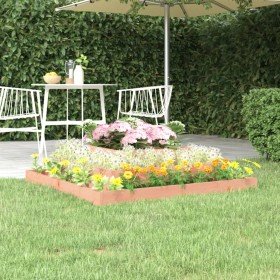 Jardinera de madera maciza de douglas 110x110x27 cm en Macetas y jardineras | Comprar online en Foru.es