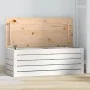 Caja de almacenaje madera maciza de pino blanco 89x36,5x33 cm de vidaXL, Armarios y almacenamiento - Ref: Foro24-823620, Prec...
