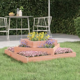 Jardinera de madera maciza de abeto douglas 83x83x27 cm en Macetas y jardineras | Comprar online en Foru.es