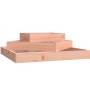 Jardinera de madera maciza de abeto douglas 83x83x27 cm en Macetas y jardineras | Comprar online en Foru.es