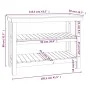 Solid pine wood workbench 110.5x50x80 cm by vidaXL, Work tables - Ref: Foro24-823644, Price: 115,83 €, Discount: %