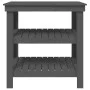 Solid gray pine wood workbench 78.5x50x80 cm by vidaXL, Work tables - Ref: Foro24-823641, Price: 111,94 €, Discount: %