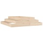 Jardinera de madera maciza de pino 110x110x27 cm en Macetas y jardineras | Comprar online en Foru.es