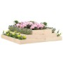 Jardinera de madera maciza de pino 110x110x27 cm en Macetas y jardineras | Comprar online en Foru.es