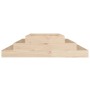Jardinera de madera maciza de pino 110x110x27 cm en Macetas y jardineras | Comprar online en Foru.es