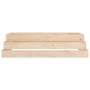 Jardinera de madera maciza de pino 110x110x27 cm en Macetas y jardineras | Comprar online en Foru.es