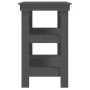Solid gray pine wood workbench 110.5x50x80 cm by vidaXL, Work tables - Ref: Foro24-823646, Price: 123,27 €, Discount: %