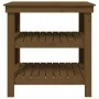 Banco de trabajo madera maciza pino marrón miel 78,5x50x80 cm de vidaXL, Mesas de trabajo - Ref: Foro24-823642, Precio: 87,23...