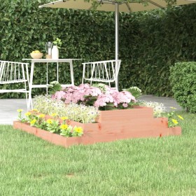 Jardinera de madera maciza de douglas 110x110x27 cm en Macetas y jardineras | Comprar online en Foru.es