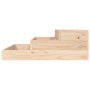 Jardinera de madera maciza de pino 78x78x27 cm en Macetas y jardineras | Comprar online en Foru.es
