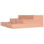 Jardinera de madera maciza de abeto douglas 78x78x27 cm en Macetas y jardineras | Comprar online en Foru.es