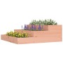 Jardinera de madera maciza de abeto douglas 78x78x27 cm en Macetas y jardineras | Comprar online en Foru.es