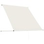 Toldo retráctil 150x150 cm crema en Toldos | Comprar online en Foru.es