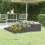 Jardinera de madera maciza de pino gris 107x107x27 cm en Macetas y jardineras | Comprar online en Foru.es