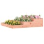 Jardinera de madera maciza de abeto douglas 107x107x27 cm en Macetas y jardineras | Comprar online en Foru.es