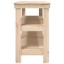 Solid pine wood workbench 181x50x80 cm by vidaXL, Work tables - Ref: Foro24-823654, Price: 191,39 €, Discount: %
