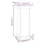 Soporte para plantas madera maciza de pino 40x40x90 cm de vidaXL, Soportes para macetas - Ref: Foro24-823634, Precio: 63,30 €...