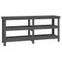 Solid gray pine wood workbench 181x50x80 cm by vidaXL, Work tables - Ref: Foro24-823656, Price: 215,27 €, Discount: %