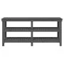 Solid gray pine wood workbench 181x50x80 cm by vidaXL, Work tables - Ref: Foro24-823656, Price: 215,27 €, Discount: %