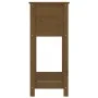 Jardinera de madera maciza de pino marrón 54x34,5x81 cm de vidaXL, Maceteros y jardineras - Ref: Foro24-823755, Precio: 55,87...