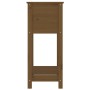 Jardinera de madera maciza de pino marrón 54x34,5x81 cm de vidaXL, Maceteros y jardineras - Ref: Foro24-823755, Precio: 56,37...