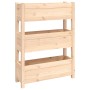 Jardinera de madera maciza de pino 77x25x104,5 cm en Macetas y jardineras | Comprar online en Foru.es