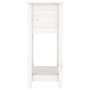 Jardinera de madera maciza de pino blanco 54x34,5x81 cm de vidaXL, Maceteros y jardineras - Ref: Foro24-823753, Precio: 56,51...