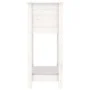 Jardinera de madera maciza de pino blanco 54x34,5x81 cm de vidaXL, Maceteros y jardineras - Ref: Foro24-823753, Precio: 55,85...