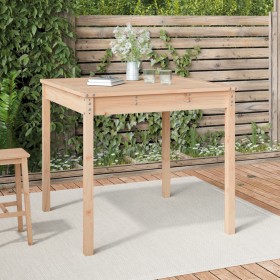 Mesa de jardín madera maciza de pino 82,5x82,5x76 cm en Mesas de jardín | Comprar online en Foru.es