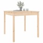 Mesa de jardín madera maciza de pino 82,5x82,5x76 cm en Mesas de jardín | Comprar online en Foru.es