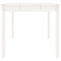 Mesa de jardín madera maciza de pino blanco 82,5x82,5x76 cm en Mesas de jardín | Comprar online en Foru.es